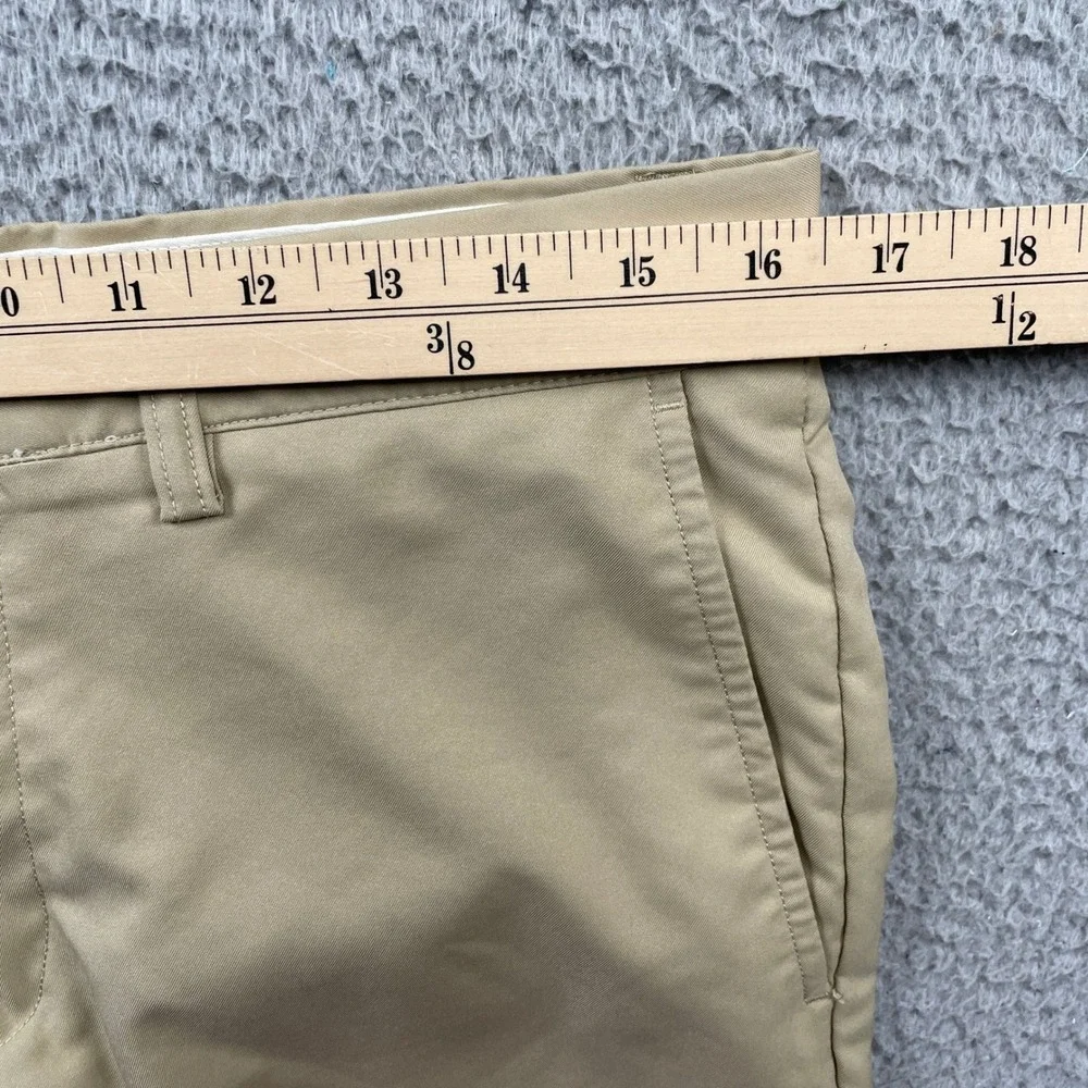 Polo Ralph Lauren Pants Mens 32/30 Tan Slim Fit Chino Trousers Khaki Polyester - Picture 9 of 10